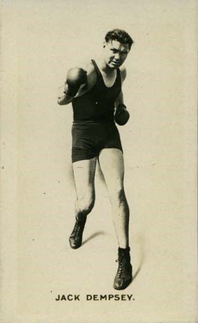 1923 Union Jack Monarchs of the Ring Boxing Jack Dempsey